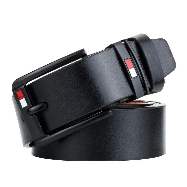 Cinto para homens 2024 famosa marca de luxo design couro do plutônio clássico liga pinos fivela cintos cintura punk para jeans lazer cintura