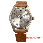 Novo tandorio piloto 39mm relógio de titânio movimento nh35 200m à prova dwaterproof água luminosa mergulho automático relógio masculino vidro safira escovado