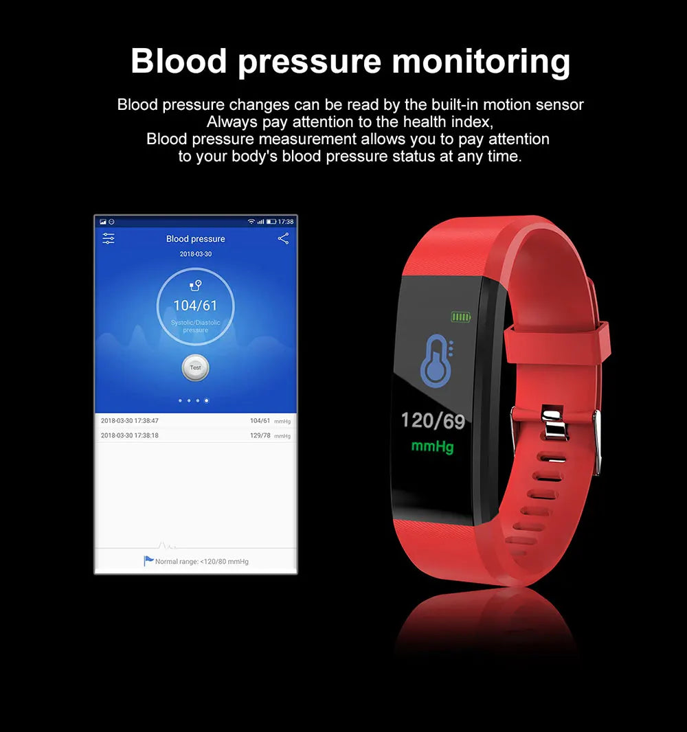 Esportes pulseira inteligente bluetooth relógio à prova dwaterproof água freqüência cardíaca de oxigênio no sangue adulto pressão arterial monitoramento pulseira eletrônica