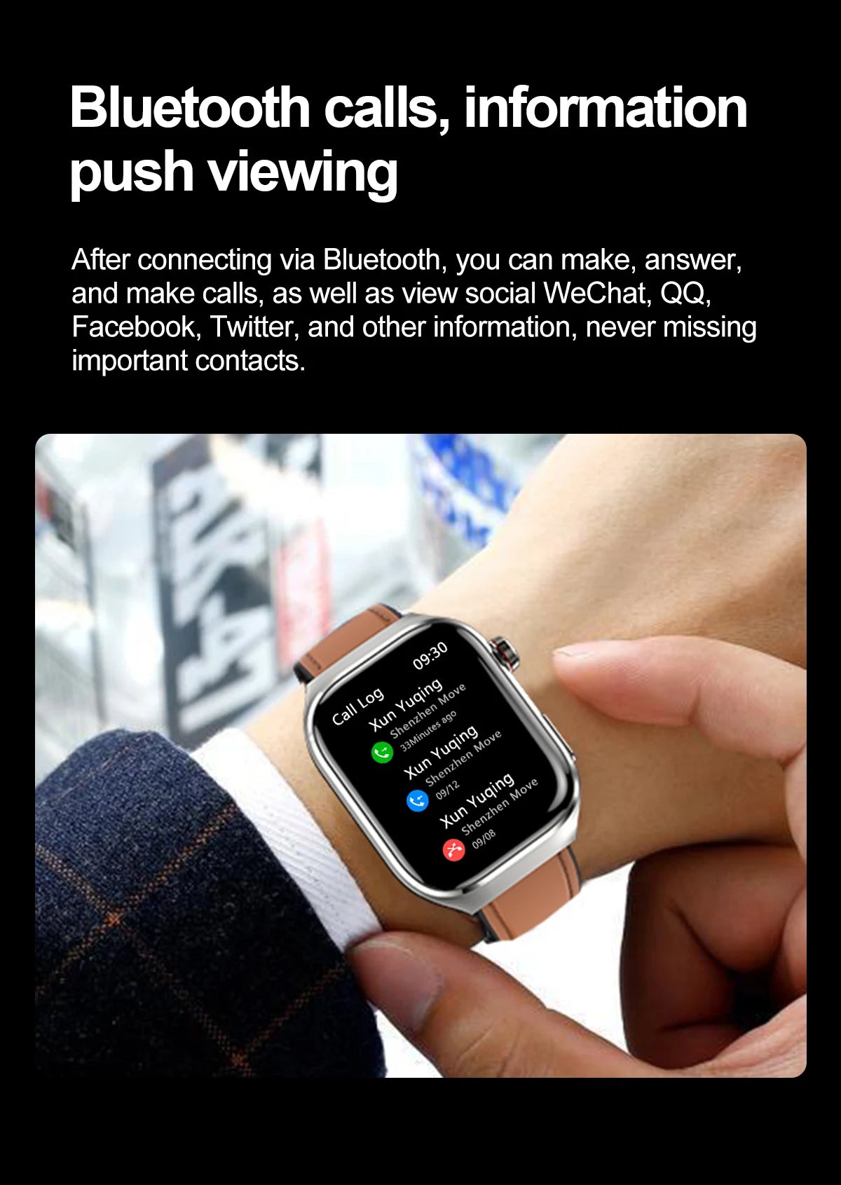 2024 novo grau médico ácido úrico gordura no sangue smartwatch ecg glicose no sangue freqüência cardíaca pressão arterial monitoramento de saúde relógio inteligente