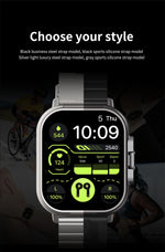 2024 relógio inteligente 2 em 1 com fone de ouvido smartwatch bluetooth chamada relógio masculino gps pista monitor freqüência cardíaca jogar música smartwatch