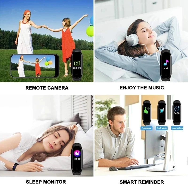 Pikachu Novo Estilo Magnético Bluetooth Relógio Inteligente Esportes Eletrônico Freqüência Cardíaca Pressão Pedômetro Música Monitoramento do Sono Blood Toy