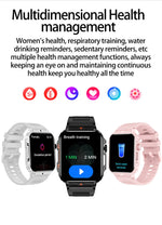 Novo esportes ao ar livre relógio inteligente masculino 1.95 polegada freqüência cardíaca oxigênio no sangue à prova dwaterproof água bt chamada smartwatch presente masculino para android ios
