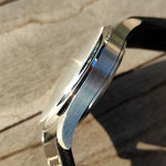 Relógio de pulso mecânico automático masculino, impermeável, calendário luminoso, ponteiro de gás, piloto alemão, NH38A movimento, C1