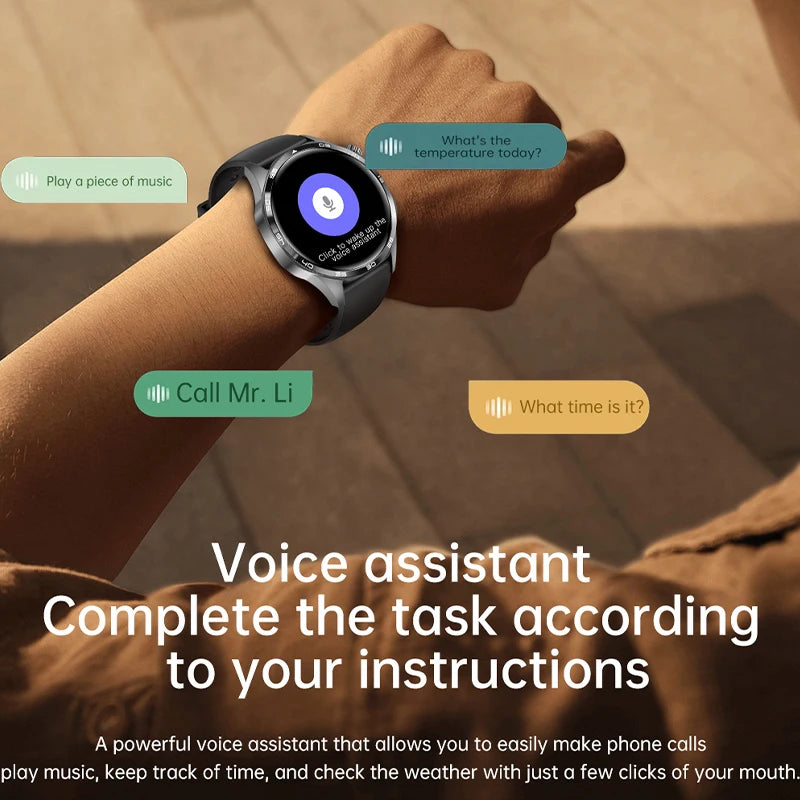 Gt5 pro relógio inteligente masculino 5 pro amoled tela hd bluetooth chamada trajetória gps nfc freqüência cardíaca bússola smartwatches 2024 novo
