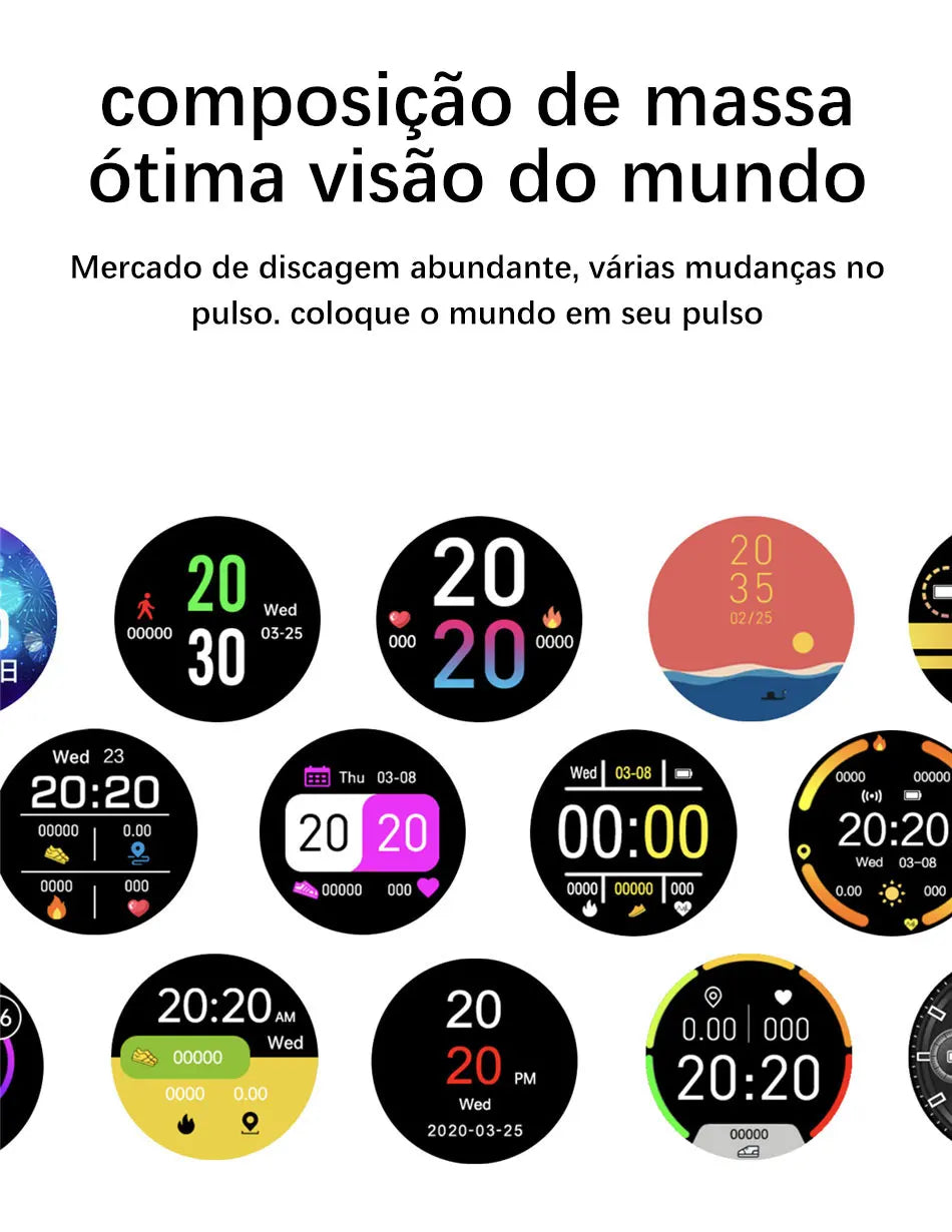 Lige 2025 novo relógio inteligente masculino tela de toque completa esporte fitness relógio ip67 à prova dip67 água bluetooth para android ios smartwatch masculino + caixa