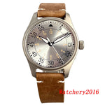 Novo tandorio piloto 39mm relógio de titânio movimento nh35 200m à prova dwaterproof água luminosa mergulho automático relógio masculino vidro safira escovado