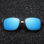 Xsw marca design de madeira de faia artesanal óculos de sol masculino polarizado óculos de sol de condução ao ar livre dobradiça reforçada 5527