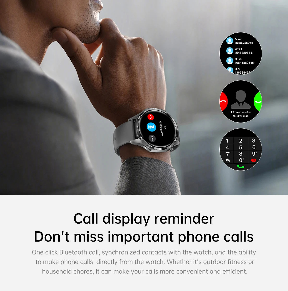 Gt5 pro relógio inteligente masculino 5 pro amoled tela hd bluetooth chamada trajetória gps nfc freqüência cardíaca bússola smartwatches 2024 novo