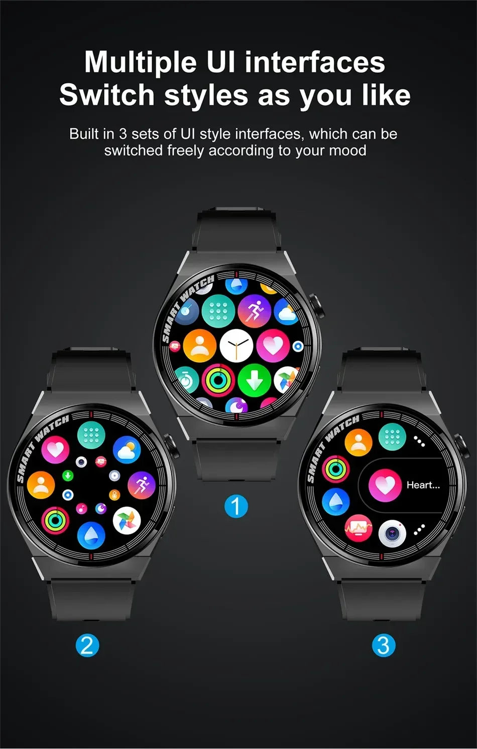Xiaomi todos os relógios gt3 pro amoled relógio inteligente masculino mostrador personalizado resposta chamada esporte rastreador de fitness masculino à prova dwaterproof água smartwatch