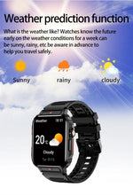 Novo esportes ao ar livre relógio inteligente masculino 1.95 polegada freqüência cardíaca oxigênio no sangue à prova dwaterproof água bt chamada smartwatch presente masculino para android ios