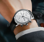 Moda masculina relógios mecânicos negócios relógio de pulso automático aço inoxidável luminoso designer relógio reojes de hombre novo 2023